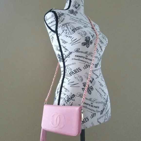 Chanel Pink Caviar Timeless Woc Crossbody - Picture 8 of 8